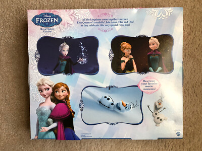 Disney Frozen Royal Sister Gift Set - 2014 Mattel Elsa, Anna, Olaf