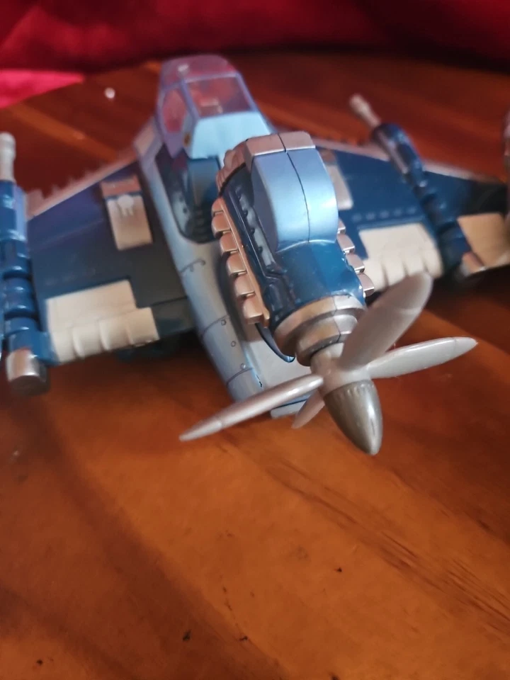 1990's Bandai Jack's Skyfighter Xyber 9 Space Aircraft + Power Rangers Jet Lot - Image 4 of 4