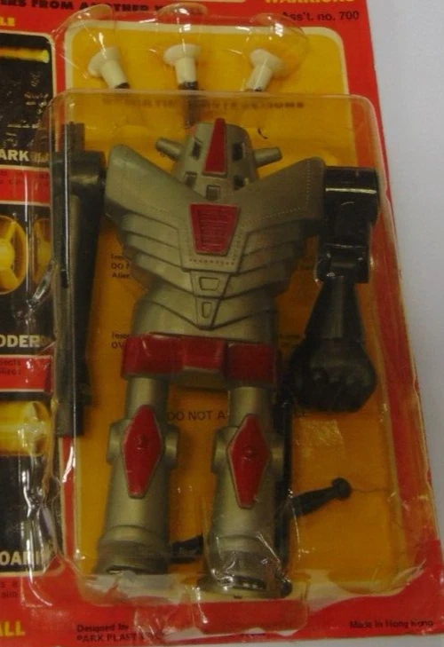Vintage Park's ALIENS Action Attack Warriors Shogun Robot ZARK 70s NEW dmgd VHTF Foto 3 de 3