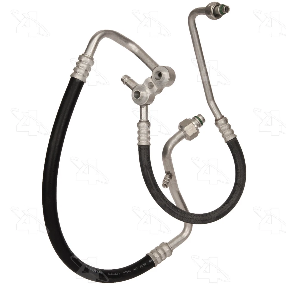 For 1994-1995 GMC K2500 Suburban A/C Manifold Hose Assembly 4 Seasons 413DM38  - Image 2 of 4
