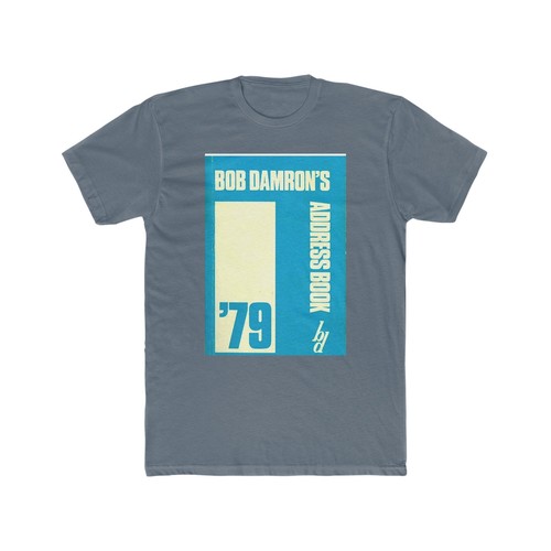 Bob Damon's Address Book Gay Travel Guide Men's Cotton Crew Tee - Picture 2 of 5