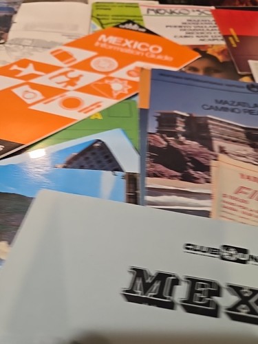 Mexico 1970's/early 80's Travel Brochures Postcards Pix Map LOT Cabo, Matzatlan - Picture 19 of 20