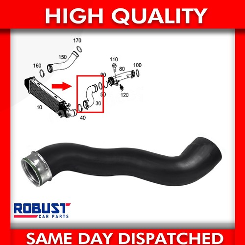INTERCOOLER TURBO HOSE PIPE FOR MERCEDES BENZ W204 2.0 2.2 CDI