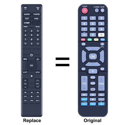 New Replace Remote Control For EDISION UNIVERSAL EDI-RCU 4 Learn PROGRAMMIERBAR