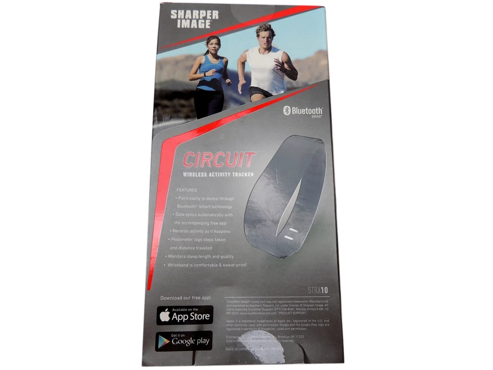 STRX10 Circuito Bluetooth Inteligente Inalámbrico Fitness/Actividad Rastreador Negro Foto 3 de 4