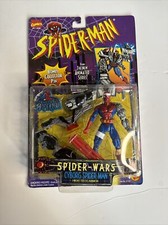 Spider-Wars Cyborg Toy Biz 1996 Marvel Spider-Man The Animated Series New