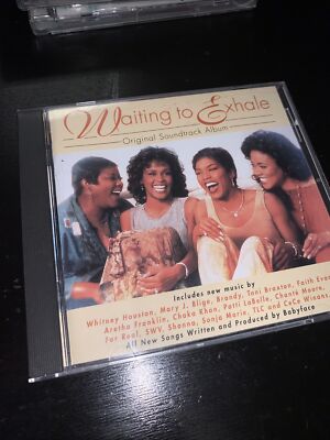 Waiting to Exhale Soundtrack CD 1995 Arista Whitney Houston Waiting to Exhale Soundtrack CD 1995 Arista Whitney Houston