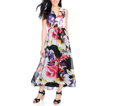 long silver maxi dress Petal and Pup Women's Camala Maxi Dress