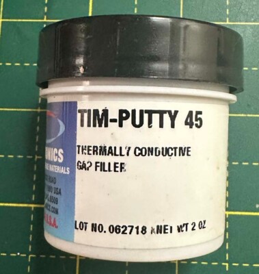 Timtronics Tim-putty 45 Thermally Conductive Gap Filler 2 oz - Free Shipping