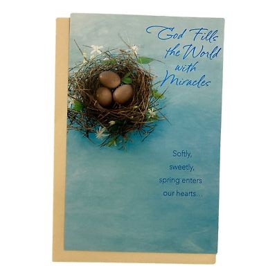 God Fills the World with MiraclesSoftly, sweetly, spring enters our hearts...