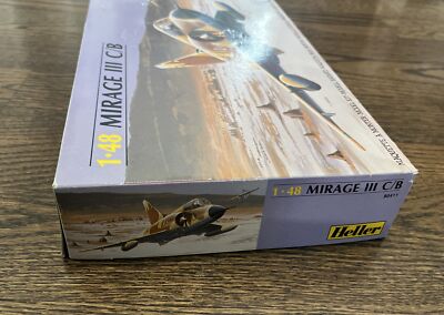 Mirage III C/b Model Air Plane Kit From Heller 1 48th Scale for