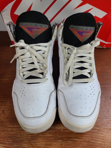 Nike Air Flight Lite II Mid Retro Pippen bianche DJ2518-100 da uomo taglia 9,5 - Foto 3 di 11