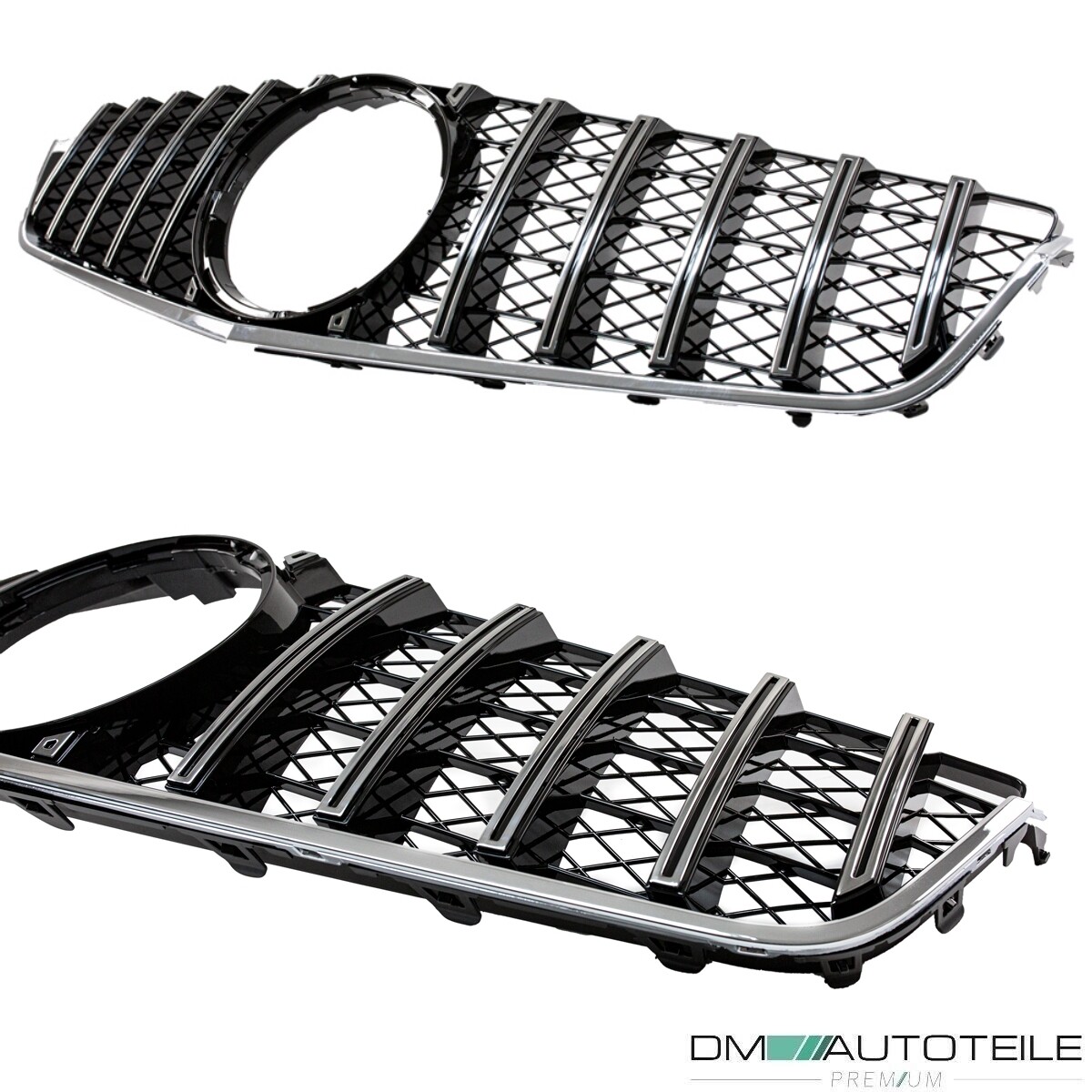 Kühlergrill Chrom Passt Für Mercedes W207 Coupe Cabrio 09-13 Panamericana GT