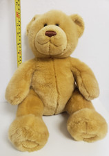 2000 Toys R" Us Teddy Bear Plush Tan Stuffed Animal Alley 12" Sitting 17" Flat