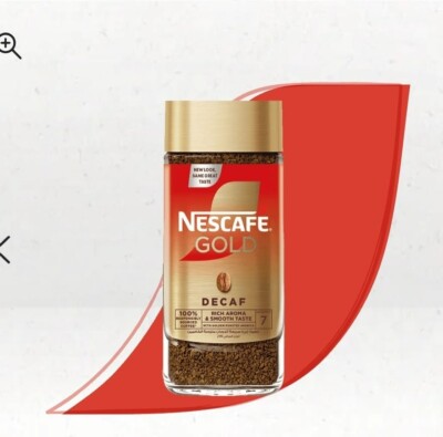 Nescafe  Gold Decaf-our Special Blend of Coffee Rich Aroma smooth taste 95g