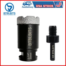 1-3/8" Diamond Core Drill Bit Hole Saw Cutter for Drilling Tile Ceramic Marble