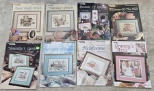 Lot 8 PAULA VAUGHAN Heirloom Cross Stitch Pat...