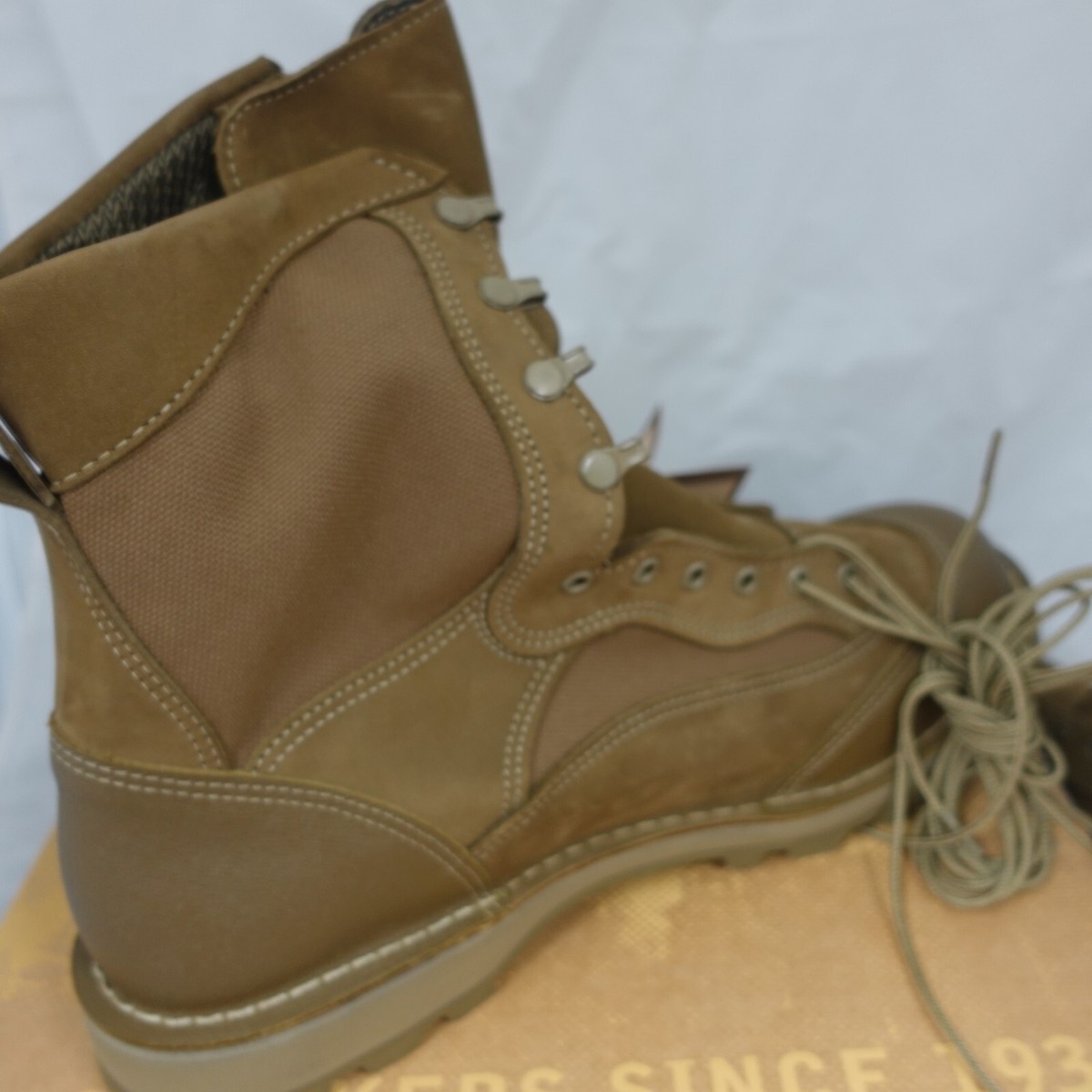 Danner MCWB Speed Lacer 15655X Combat Boots Brown Mens 13.5 R