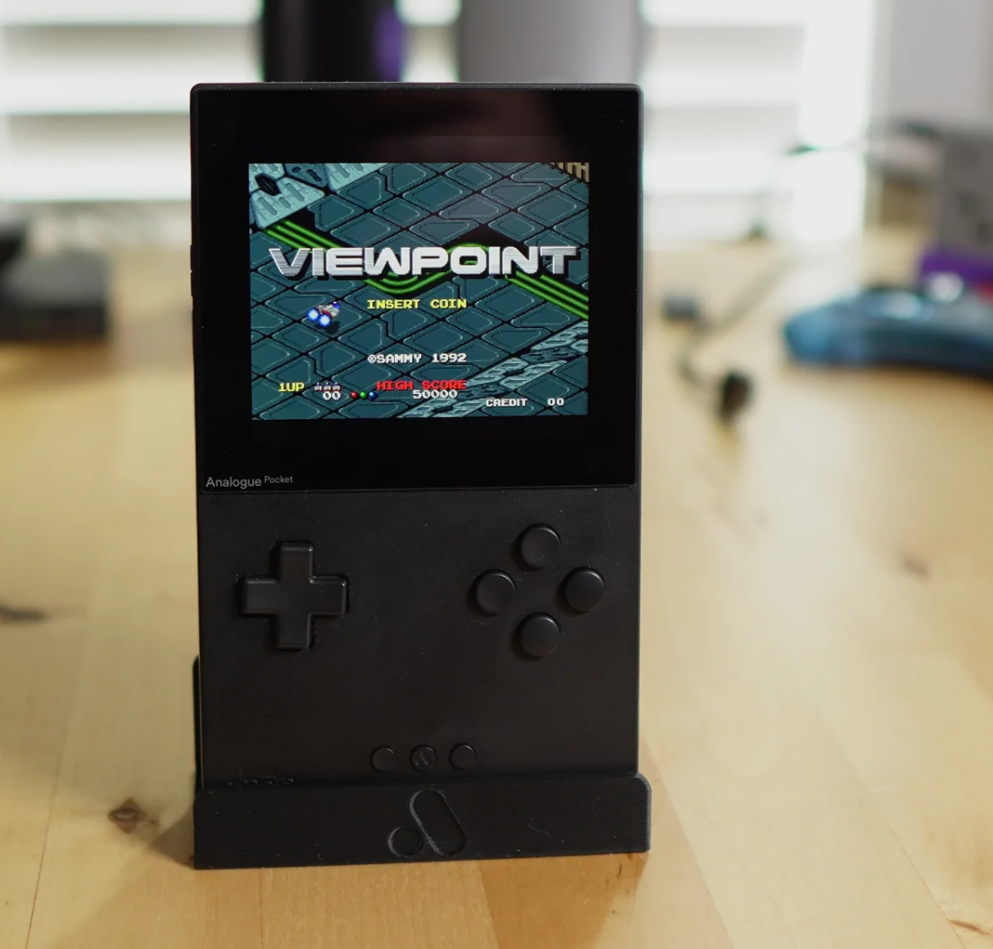 Analogue Pocket Display Stand Dock for the Multi-Game Handheld 