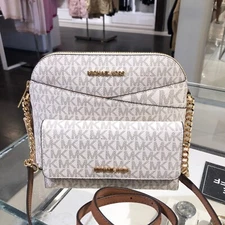 Michael Kors Women Lady Crossbody Bag Handbag Shoulder Messenger Purse + Wallet