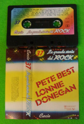 MC THE BREAT HISTORY OF ROCK 37 Pete Best Lonnie Donegan no cd lp dvd vhs