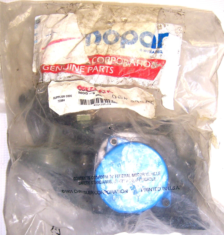 Новый оригинальный производитель Mopar 06K295AZ передний внешний левый левый ремень безопасности водителя - Изображение 2 из 3