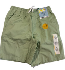 Cat Jack Boys' Playwear at the Knee Pull on Shorts Green Size Small NWT
