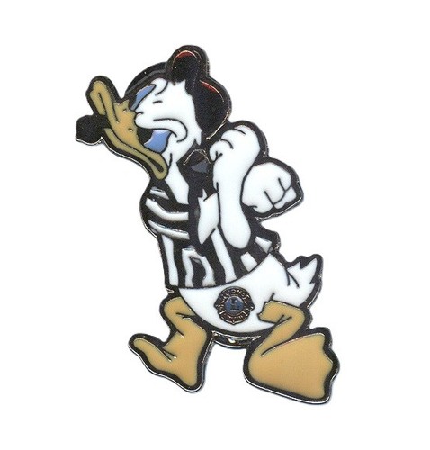 Lions Club Pins - Cartoon Donald Duck Referee