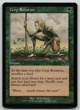 Crop Rotation 98 Common Urza's Legacy Magic: The Gathering Near Mint