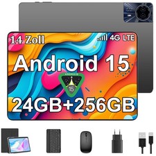 2026 New Android 15 Tablet 10 inch 12GB/24GB RAM 256GB ROM Tablets 1920 1200