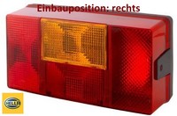 Hella 2SD006040-141 Heckleuchte Rechts RüCklicht Hecklicht RüCkleuchte