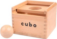 : Montessori Box Starter Kit - Shapes 3-In-1 Imbucare Object Box, Wooden Sorting