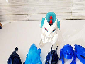 Lego Bionicle Blue Face Head Masks Lot Assorted Incomplete Replacement Parts