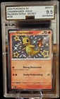 Charmander 109/091 SV: Paldean Fates Secret Rare Holo AGS 9.5