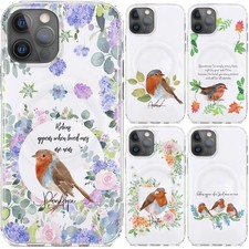 Personalised Robin Phone Case for Samsung A14, A15, A16, A26, A36, A56 Gel Cover