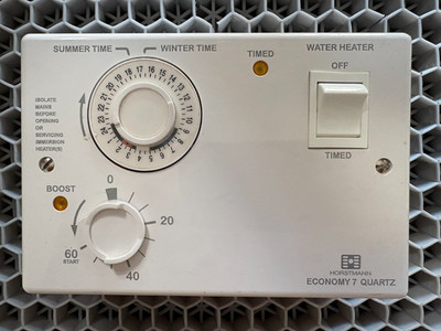 Horstmann Economy 7 Quarz Tauch-Durchlauferhitzer Steuerung Programmierer Zeitschaltuhr