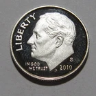 2010-S Roosevelt Dime Proof — photo from another recent sale