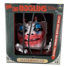 Boglins Dark Lords 8-Inch Foam Monster Puppet Crazy Clown New In Box