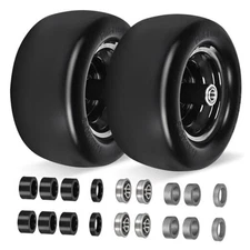 Pack 11x6.00-5" Flat Free Tire,Solid Rubber Lawn Mower 11 x 6.00-5 Flat-Free 2