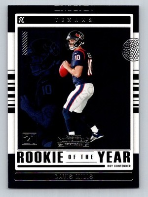 2021 Panini Contenders - Rookie of the Year Contenders Davis Mills #ROY-DMI (RC)