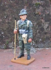 DEL PRADO WW2 SOLDAT ITALIEN  / FIGURINE SERGENT DES  CHASSEURS  ALPINS 1940