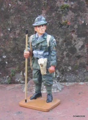 DEL PRADO WW2 SOLDAT ITALIEN / FIGURINE SERGENT DES CHASSEURS ALPINS 1940 - Photo 1/4