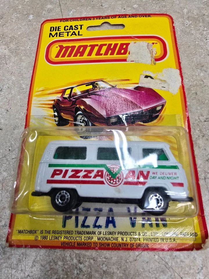 Matchbox Lesney Superfast Volkswagen Dormobile Pizza Van - 1980 made in England - Image 2 of 3