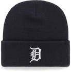 Detroit Tigers Beanie Hat Navy Cuffed Knit Mlb Baseball Team Logo New Cap