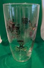 Vintage Libbey Black And Gold Horseless Carriage 1950's 7" Glasses Barware X 2 — photo 3
