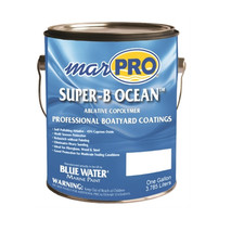 Marpro Antifouling Bottom Paint BLACK GALLON Super-B Ocean 45%Copper Ablative 7