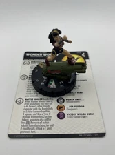 DC Heroclix Bombshells Wonder Woman #052 Convention Exclusive RARE W/ Card