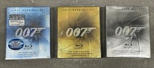 Sealed New 9 Movies The James Bond 007 Collection Volumes 1 2 3 Blu-Ray Box Sets