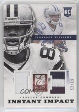 2013 Panini Elite Instant Impact Prime 52/99 Terrance Williams #11 0af