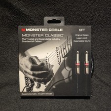 Monster CLAS-I-6WW Classic Instrument Guitar Classic Cable Straight 9600645-00 